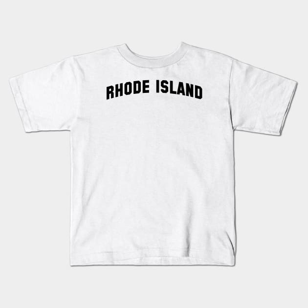 Rhode Island Kids T-Shirt by Texevod